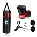 成人填充沙袋套装 - 56 磅 Filled Punching Bag Set for Adults- 56 lbs