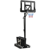 4.6 至 10 英尺 10 级高度可调的便携式篮球框 Portable Basketball Hoop with 4.6 to 10 Feet 10-Level Height Adjustable