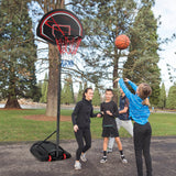 便携式篮球架，带轮子和 2 个网 Portable Basketball Hoop Stand with Wheels and 2 Nets