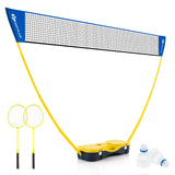 便携式羽毛球套装户外运动游戏套装带 2 个羽毛球 Portable Badminton Set Outdoor Sport Game Set with 2 Shuttlecocks