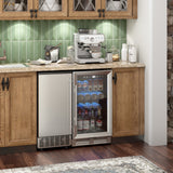 独立式嵌入式台下制冰机-银色 Free-Standing Built-In Undercounter Ice Maker-Silver