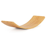 35.5 英寸木质摇摆平衡板，适合幼儿和成人 35.5 Inch Wooden Wobble Balance Board for Toddler and Adult