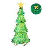 带有 200 个暖白色 LED 灯的弹出式圣诞树 Pop-Up Christmas Tree with 200 Warm White LED Lights