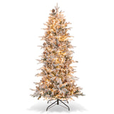 6 英尺预亮人造圣诞树 6 Feet Pre-lit Artificial Christmas Tree