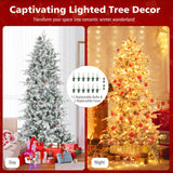 6 英尺预亮人造圣诞树 6 Feet Pre-lit Artificial Christmas Tree