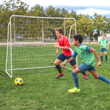 带重型框架和地桩的后院足球门 Soccer Goal for Backyard with Heavy Duty Frame and Ground Stakes