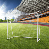 带重型框架和地桩的后院足球门 Soccer Goal for Backyard with Heavy Duty Frame and Ground Stakes