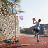 篮球架支架 5 英尺 - 6.8 英尺高度可调 Basketball Hoop Stand 5 Feet-6.8 Feet Height Adjustable