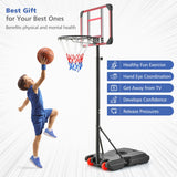 篮球架支架 5 英尺 - 6.8 英尺高度可调 Basketball Hoop Stand 5 Feet-6.8 Feet Height Adjustable