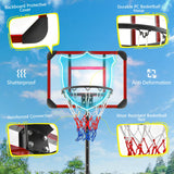 篮球架支架 5 英尺 - 6.8 英尺高度可调 Basketball Hoop Stand 5 Feet-6.8 Feet Height Adjustable