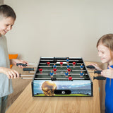 37 英寸迷你足球桌，带记分器和可拆卸桌腿 37 Inch Mini Foosball Table with Score Keeper and Removable Legs