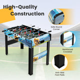 37 英寸迷你足球桌，带记分器和可拆卸桌腿 37 Inch Mini Foosball Table with Score Keeper and Removable Legs