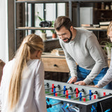 稳定的足球桌上游戏，配有 2 个足球，适合所有年龄段 Stable Soccer Table Game with 2 Footballs for All Ages