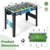 稳定的足球桌上游戏，配有 2 个足球，适合所有年龄段 Stable Soccer Table Game with 2 Footballs for All Ages