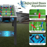 稳定的足球桌上游戏，配有 2 个足球，适合所有年龄段 Stable Soccer Table Game with 2 Footballs for All Ages