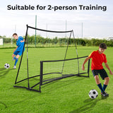 二合一便携式足球篮板网带手提包 2-in-1 Portable Soccer Rebounder Net with Carrying Bag