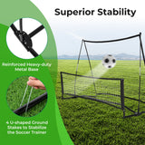 二合一便携式足球篮板网带手提包 2-in-1 Portable Soccer Rebounder Net with Carrying Bag