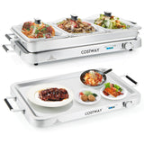 2合1温控电热托盘 2 in 1 Electric Warming Tray with Temperature Control