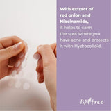 Isntree 紫色洋葱修复痘痘贴 12mm*15pcs