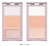 Kiss 三合一修容高光遮瑕盘 2色选  Kiss Makeup Retouch Palette N 