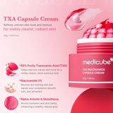 Medicube TXA传明酸烟酰胺焕亮淡斑胶囊面霜 55g  Medicube TXA Niacinamaide Capsule Cream 55g