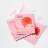 ROUND LAB 山茶花深层胶原紧致凝胶面膜 4枚   ROUND LAB Camellia Deep Collagen Firming Gel Mask 4pcs