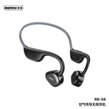 REMAX睿量 S8空气传导无线耳机 黑色 Air Conduction Bluetooth 5.3 Headphone IPX6