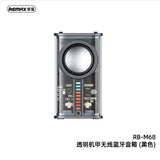 Remax RB-M68透明机甲蓝牙音响 黑色/橙色 Transparent Mecha Wireless Speaker BT5.3 5W