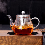 H-404 glass teapot 200ml/400ml/600ml