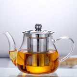 玻璃茶壶 200ml/400ml/600ml Glass Tea Pot w/Infuser