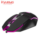 MARVO Scorpion 有线7色背光 可编程 4000DPI 游戏鼠标 M112