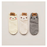 韩国 猫咪立体耳朵袜子