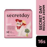 Secret Day 超薄日用卫生棉 16入 24.5cm