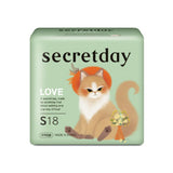 Secret Day ultra-thin daily sanitary napkin 18 into 21cm