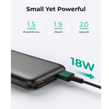 Aukey 10000mAh power bank black