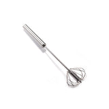 12 inch push-type semi-automatic stainless steel egg beater