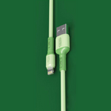 Moxom iP数据线【绿色】 1 米快充 2.4A 数据线 - 兼容 iPhone MX-CB53