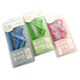 Little frog student set of 4 rulers 15cm