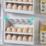 创意翻转鸡蛋盒 Rotate Tiers 30-grid Egg Storage Box