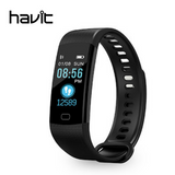 havit海威特 H1108A智能运动健身蓝牙手环手表 黑色 Ultra Thin Fitness Tracker