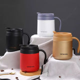 Thermal insulation coffee cup multi-color mixed hair 350ml 