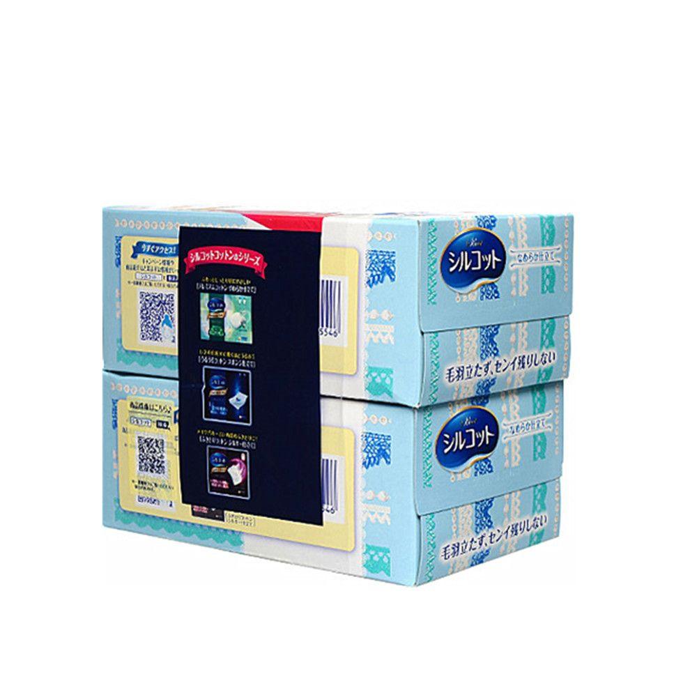 【2盒特惠装】尤妮佳 丝滑多功能卸妆棉 浅蓝色盒 82pcs simple UNICHARM