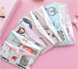 Happy cow ruler four-piece set [multi-color mixed hair]