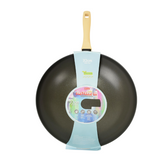 【Made in Korea】SILVAT IH Non-stick Wok Pan 30cm / 32cm 