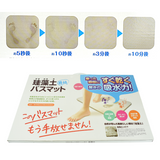 日本硅藻土浴垫 吸水速干浴室地垫 60x39cm 3色选 Diatomaceous Earth  Bath Mat