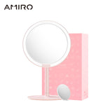 红点设计大奖 AMIRO Mini系列 LED高清专业级 充电化妆镜 (含五倍放大镜)