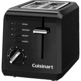 Cuisinart 2片紧凑型烤面包机 Compact Toaster