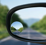 汽车后视镜小圆镜 无框盲点镜 白镜