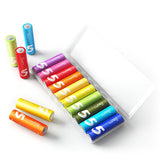 小有品米 紫米Alkaline彩虹色碱性电池 10枚/盒