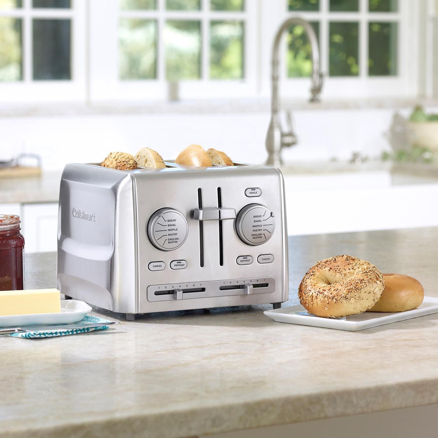 Cuisinart Slice Toaster Stainless Steel Silver – The Best Shop